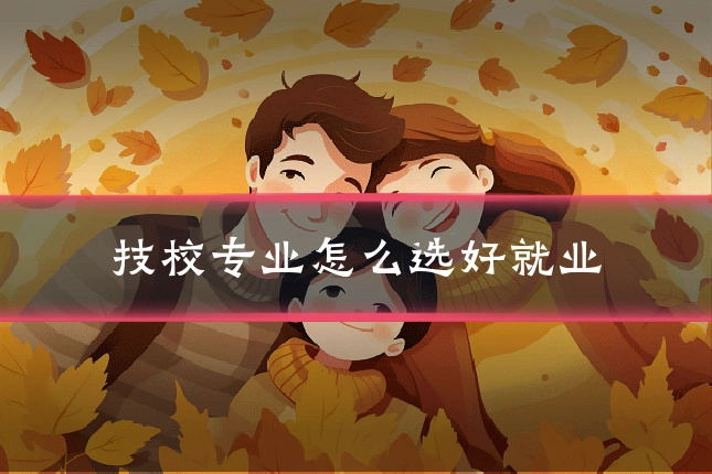 技校专业怎么选好就业
