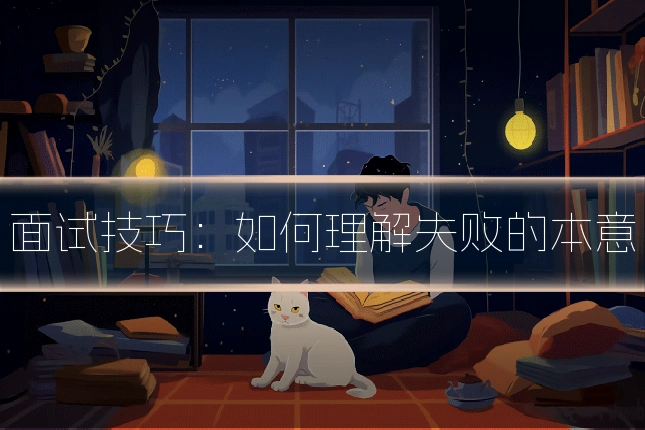 面试技巧:如何理解失败的本意