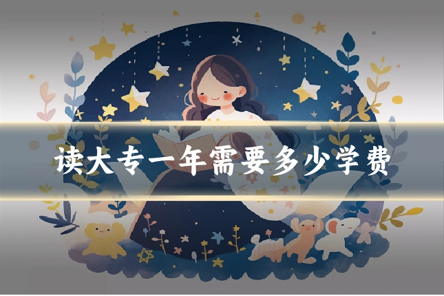 读大专一年需要多少学费