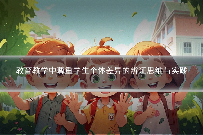 教育教学中尊重学生个体差异的辨证思维与实践