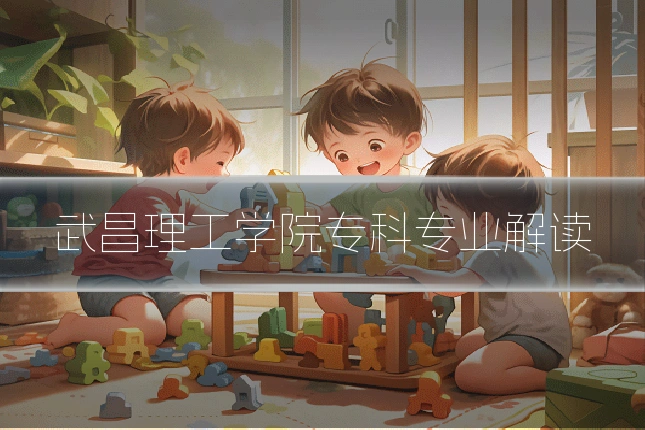 武昌理工学院专科专业解读