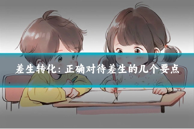 差生转化:正确对待差生的几个要点