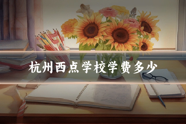 杭州西点学校学费多少