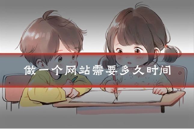 做一个网站需要多久时间