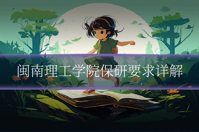 闽南理工学院保研要求详解