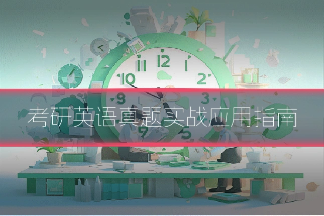 考研英语真题实战应用指南