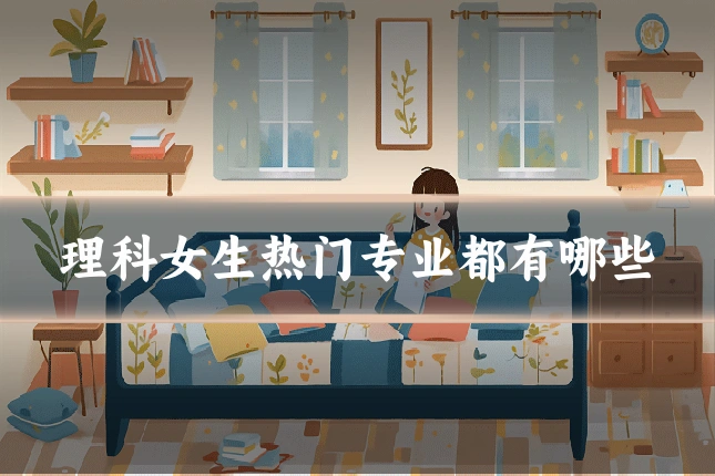 理科女生热门专业都有哪些