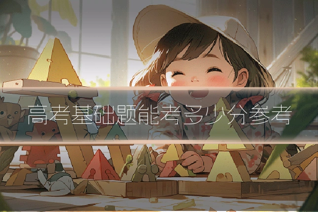 高考基础题能考多少分参考