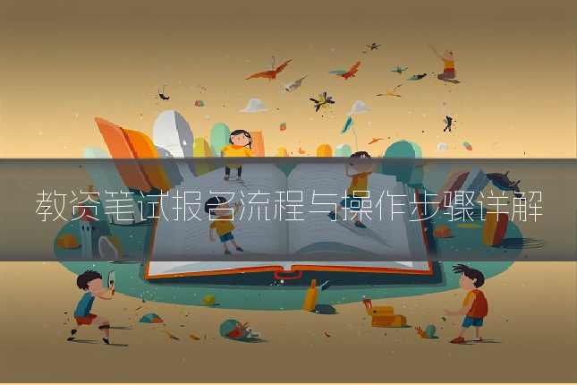 教资笔试报名流程与操作步骤详解