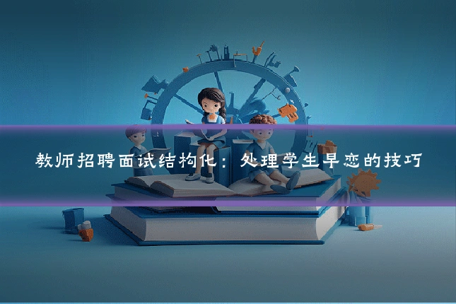 教师招聘面试结构化:处理学生早恋的技巧