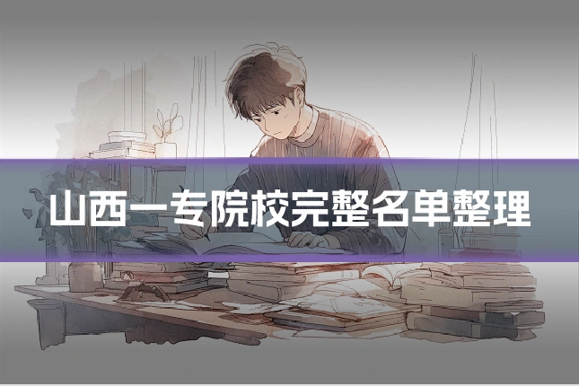 山西一专院校完整名单整理