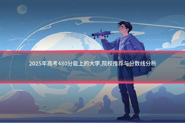 2025年高考480分能上的大学,院校推荐与分数线分析