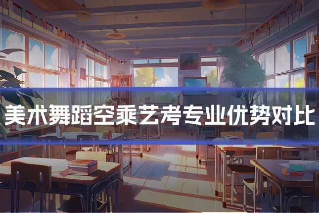 美术舞蹈空乘艺考专业优势对比