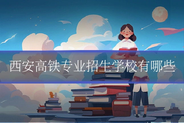 西安高铁专业招生学校有哪些
