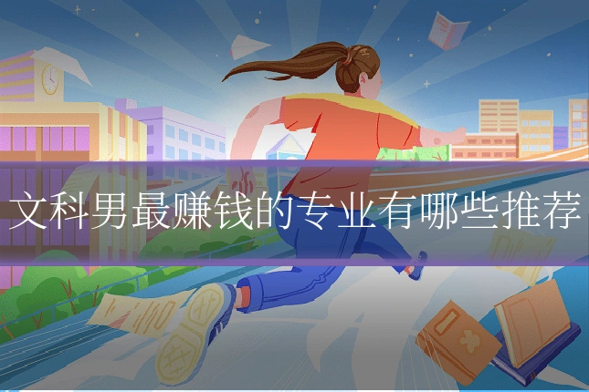 文科男最赚钱的专业有哪些推荐