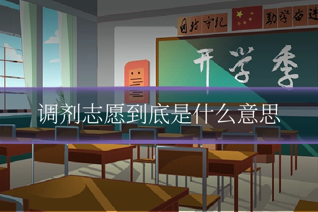 调剂志愿到底是什么意思