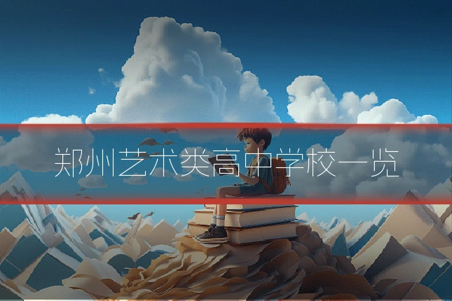 郑州艺术类高中学校一览