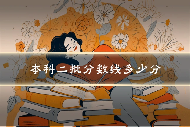 本科二批分数线多少分