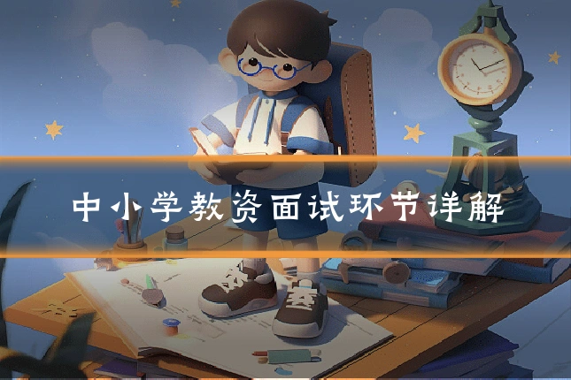 中小学教资面试环节详解