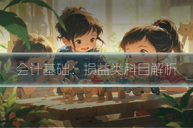 会计基础:损益类科目解析