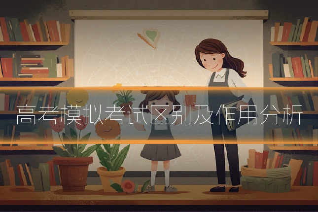 高考模拟考试区别及作用分析