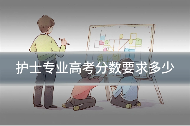 护士专业高考分数要求多少