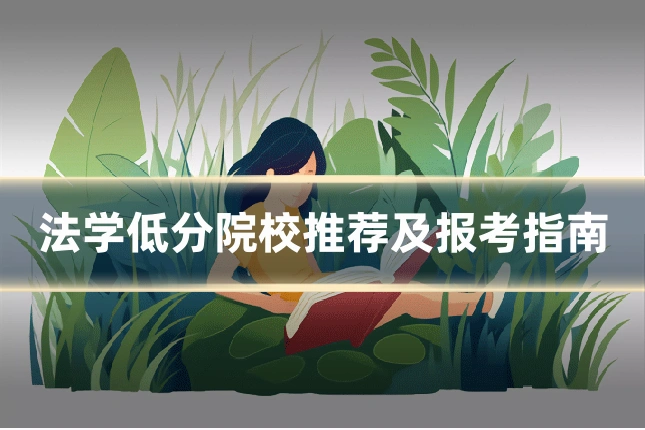 法学低分院校推荐及报考指南