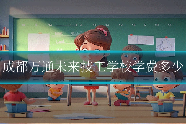成都万通未来技工学校学费多少