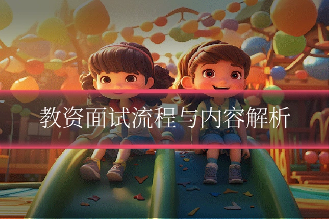 教资面试流程与内容解析