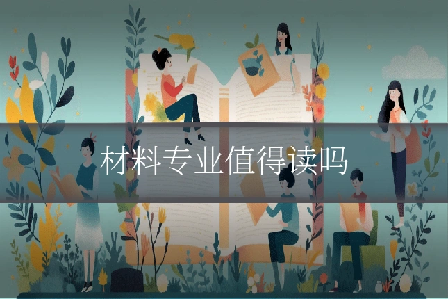 材料专业值得读吗