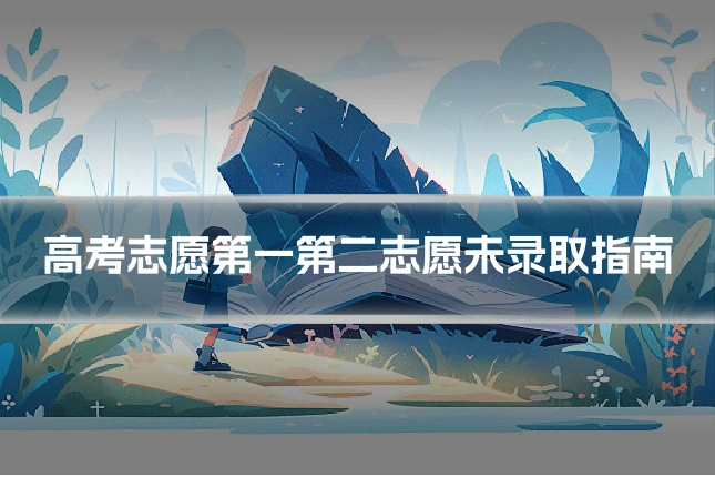 高考志愿第一第二志愿未录取指南