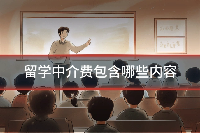 留学中介费包含哪些内容