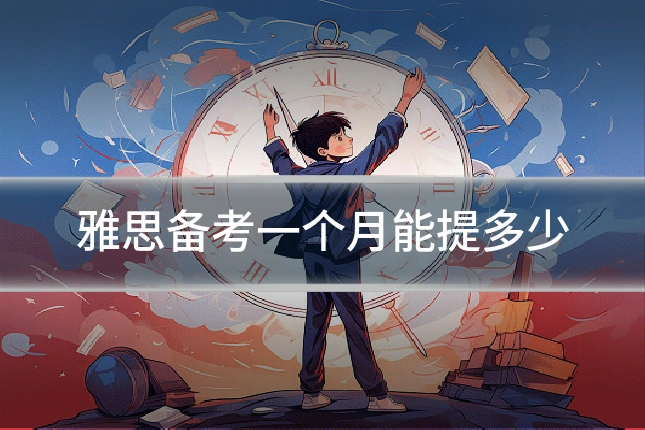 雅思备考一个月能提多少
