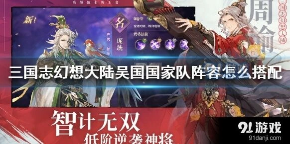 三国志吴国国家队阵容怎么搭配指南