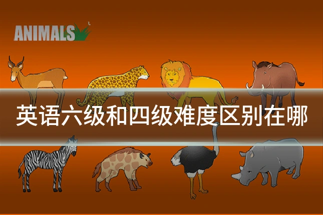 英语六级和四级难度区别在哪