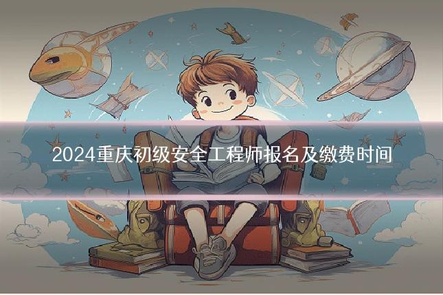 2024重庆初级安全工程师报名及缴费时间