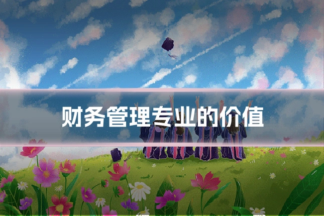 财务管理专业的价值