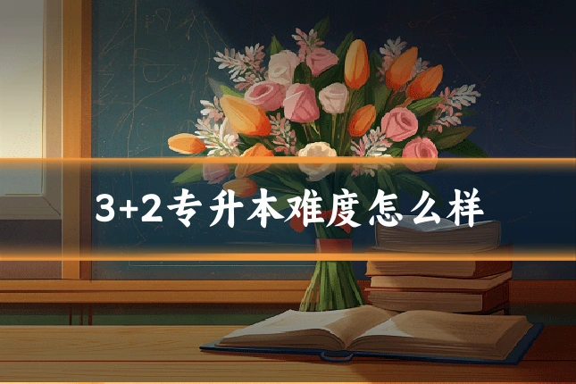 3+2专升本难度怎么样