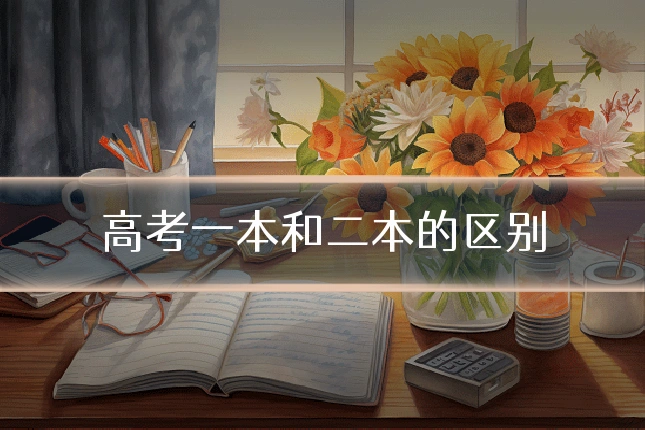高考一本和二本的区别