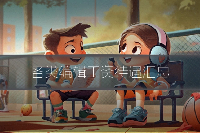 各类编辑工资待遇汇总