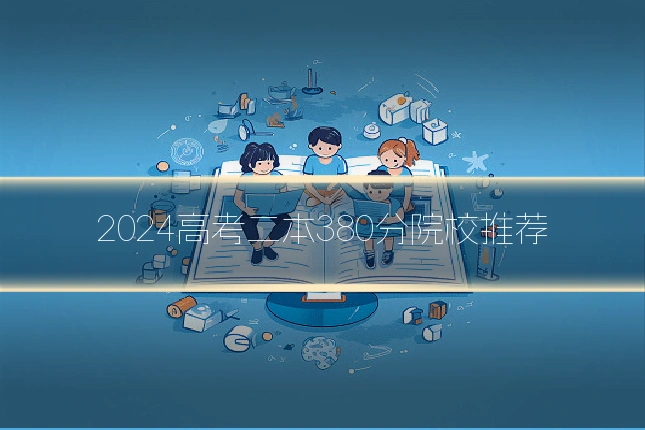 2024高考二本380分院校推荐