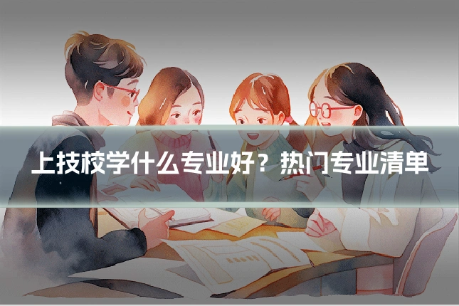 上技校学什么专业好?热门专业清单