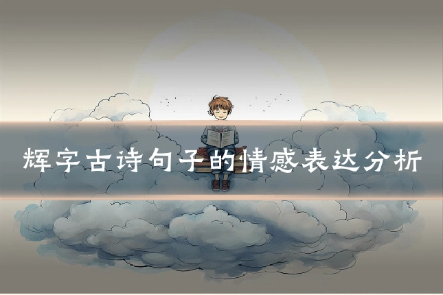 辉字古诗句子的情感表达分析