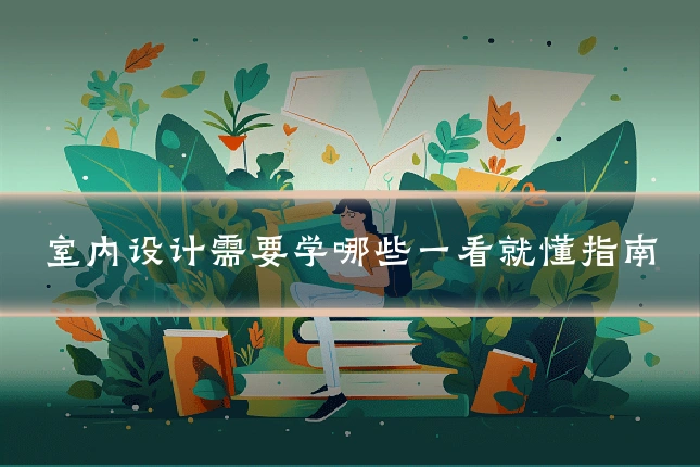 室内设计需要学哪些一看就懂指南