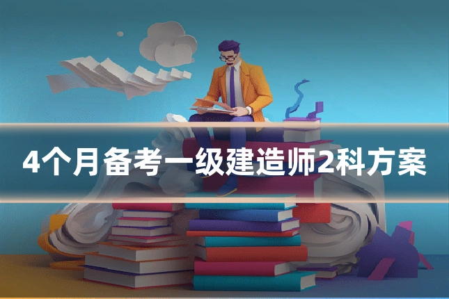 4个月备考一级建造师2科方案