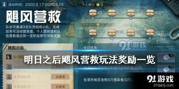 明日之后飓风救援活动完整攻略