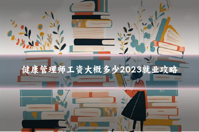 健康管理师工资大概多少2023就业攻略
