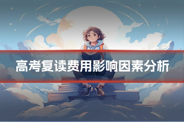 高考复读费用影响因素分析