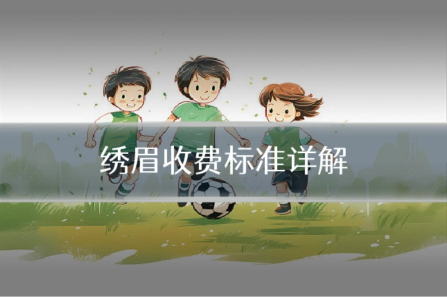 绣眉收费标准详解