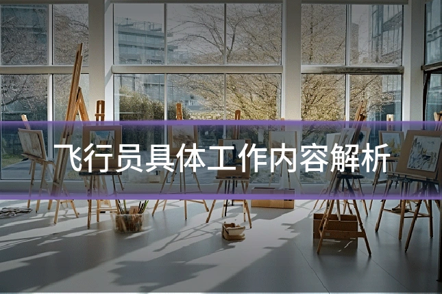 飞行员具体工作内容解析
